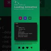 Create A Loading Animation Button With HTML5 CSS3 Shorts Shortvideo Video Animation