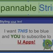 Styling Specific Parts Of TextViews With Spannable String