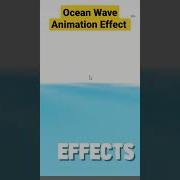 Ocean Wave Animation Effects HTML CSS JavaScript Shorts