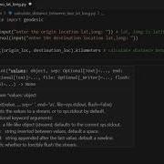 Calculate Distance Between Two Lat Long In Python