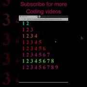 HTML CSS And JavaScript Code To Print Triangle Number Pattern Shorts