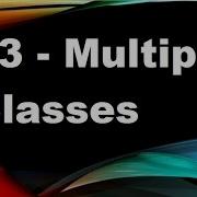 Java Tutorials Urdu NFN 33 Multiple Classes