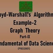 Floyd Warshall S Algorithm Graph Theory MSC Big Data Analytics