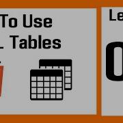 How To Use HTML Tables Lesson 09 HTML