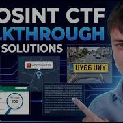 OSINT Image Analysis Guide Week 1 CTF Walkthrough