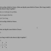 How To Solve A Work Word Problem With Algebra Example 1 HD
