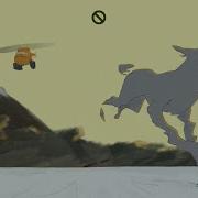 Wolf Run Blender Grease Pencil Animated Shot