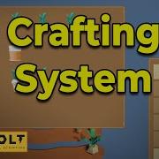 Unity Bolt Crafting System Using Inventory Items Visual Scripting Tutorial