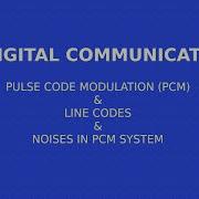 PULSE CODE MODULATION PCM