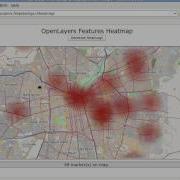OpenLayers Heatmap Demo Santiago Firestations