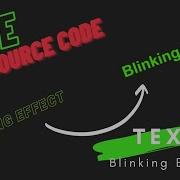 How To Make CSS Blinking Text Animation For Beginners Using HTML CSS Text Animation CSS