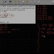 مثال رقم 2 MIPS Assembly Langauge