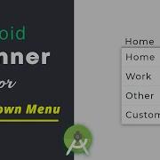 How To Use Spinner Container Create A Drop Down List In Android Studio
