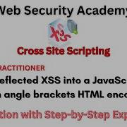 Reflected XSS Into A JavaScript String With Angle Brackets HTML Encoded Lab 19