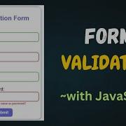 JavaScript Form Validation Part 2
