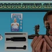 Stylus Cleaning Under The Microscope Using Various Brushes And Magic Eraser On Various Stylus Types