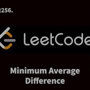 2256 Minimum Average Difference Leetcode C Hindi