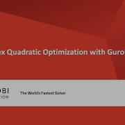 Robert Luce Nonconvex Quadratic Optimization With Gurobi