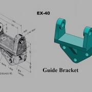 Solidworks Tutorial Of Ex 40 Guide Bracket Geometric Shape From Second Assignment Of LearnVern