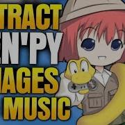 How To Extract Images Music Sound From Ren Py Games RPA File