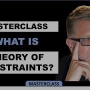 Masterclass In Theory Of Constraints For MBA Students By Dr Alan Barnard CEO Goldratt Research Labs