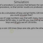 Statistics Probability Through Simulation