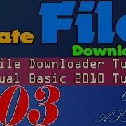 Visual Basic 2010 Tutorial Create File Downloader 3 Cancel Button And ProgressBar