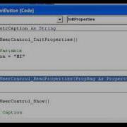 Video 27 VB 6 Programming Creating Your Own User Control And Propertry Part 2