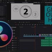 DaVinci Resolve Export For Pro Tools AAF Video Reference Timecode And Countdown