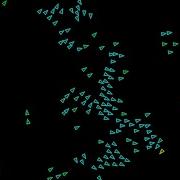 Boid Flocking Simulation With Python