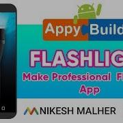 Make Professional Android Flashlight App In Appy Builder With Extension