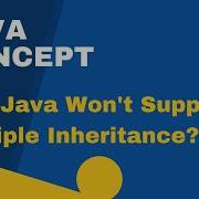 Why Java Does Not Support Multiple Inheritance