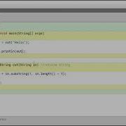 Non Void Methods And Substring Java AP Computer Science A