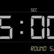 INTERVAL 5x1 Timer 5 Minutes WORK 1 Minute REST BEEP Countdown With Alarm