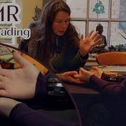 Peaceful Palm Reading W Julia Unintentional ASMR Hand Movements Soft Speaking Real Person