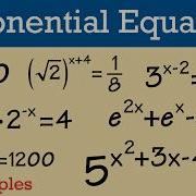 How To Solve Exponential Equations 10 Examples Algebra 2 Precaluclus