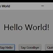 Java HelloWorld GUI
