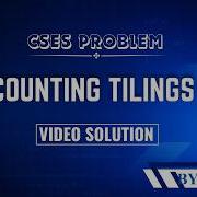 CSES Counting Tilings Problem Solving Competitive Programming DSA