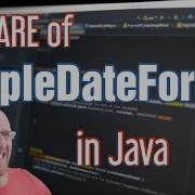 Java S SimpleDateFormat Is A Disaster Waiting To Happen
