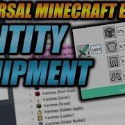 Universal Minecraft Editor NEW Custom Entity Equipment Quick Mod Explained