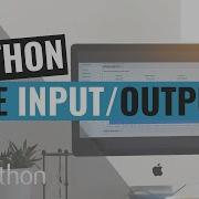 File Input Output Python