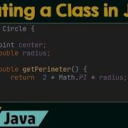 Creating A Class In Java
