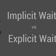 Implicit Explicit And Fluent Wait Basic Selenium Command Selenium Scratch To Framework Day 2