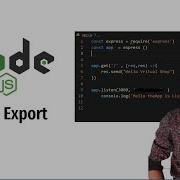 Create Export Module Node Js CodeWithAJ