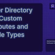 Super Directory 101 Custom Attributes And Profile Types