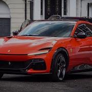 Ferrari Purosangue Cold Startup And Driving Scenes In London