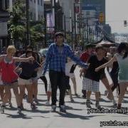 SM TOWN FLASHMOB VANCOUVER CANADA August 27 2011