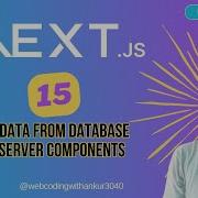 NextJs 15 Fetch Data In Server Component Using SQLite And Prisma