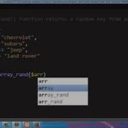 PHP Array Rand Function