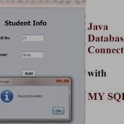 Connect JAVA With MYSQL Database Insert Data Into Table Example